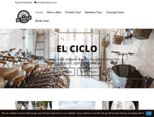 Tablet Screenshot of elciclobcn.com